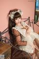 Coser@蠢沫沫 (chunmomo) Vol.042: 棕透明女仆 (61 photos) P37 No.a81dca Image No. 49