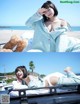 Amisa Miyazaki 宮崎あみさ, ヤングチャンピオンデジグラ SLEEPING GIRL ～眠れる海の美少女～ Set.01 P1 No.b17a50