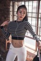 The beautiful An Seo Rin shows off her figure with a tight gym fashion (273 pictures) P120 No.104b58