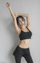 The beautiful An Seo Rin shows off her figure with a tight gym fashion (273 pictures) P106 No.398f2b